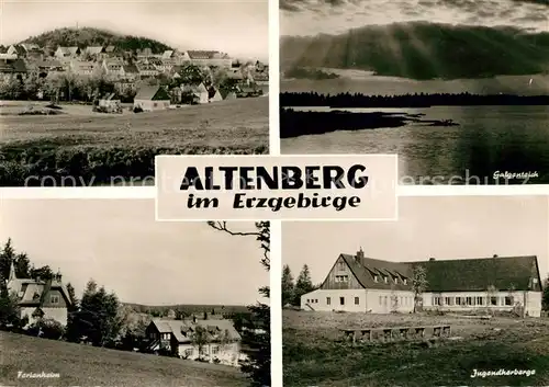 AK / Ansichtskarte Altenberg Dippoldiswalde Galgenteich Ferienheim Jugendherberge Kat. Altenberg