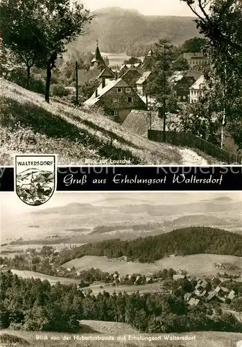 AK / Ansichtskarte Waltersdorf Bad Schandau Lausche Panorama Kat. Bad Schandau