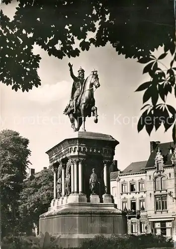 AK / Ansichtskarte Liege Le Statue de Charlemagne Kat. Le Liege
