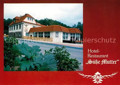 AK / Ansichtskarte Auetal Hotel Restaurant Suesse Mutter Kat. Auetal