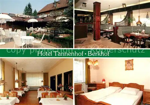 AK / Ansichtskarte Berkhof Hotel Tannenhof Kat. Wedemark