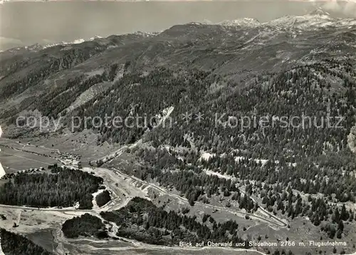 AK / Ansichtskarte Oberwald VS Fliegeraufnahme Siedelhorn Kat. Oberwald