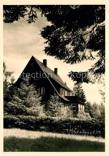 AK / Ansichtskarte Oberbaerenburg Baerenburg Haus Sonnenhof Waldidylle