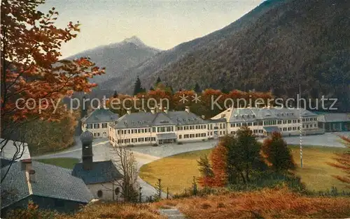 AK / Ansichtskarte Wildbad Kreuth Kurbad Kurhotel Herbststimmung Kat. Kreuth