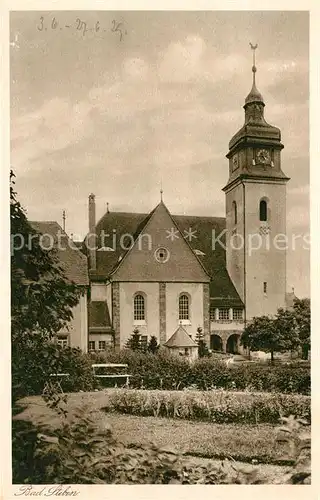 AK / Ansichtskarte Bad Steben Motiv mit Kirche Kat. Bad Steben