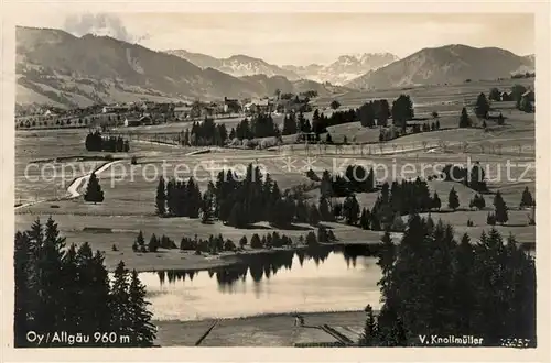 AK / Ansichtskarte Oy Landschaftspanorama Alpen Kat. Oy Mittelberg