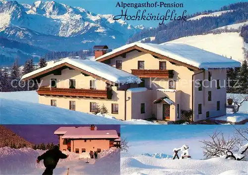 AK / Ansichtskarte Niedernfritz Alpengasthof Pension Hochkoenigblick Kat. Huettau