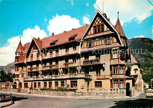 AK / Ansichtskarte Landeck Tirol Hotel Post Kat. Landeck
