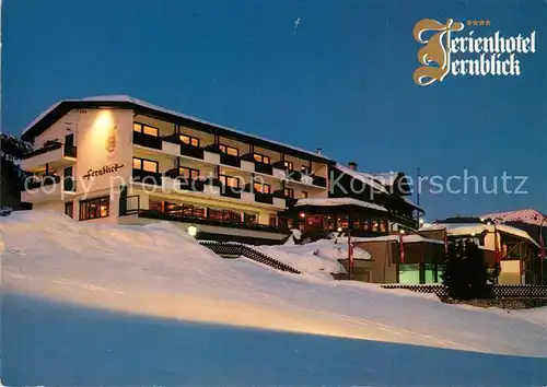 AK / Ansichtskarte Schruns Vorarlberg Ferienhotel Fernblick Montafon Kat. Schruns