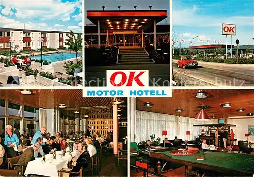 AK / Ansichtskarte Goeteborg OK Motor Hotell Gastraeume Casino Schwimmbad Kat. 