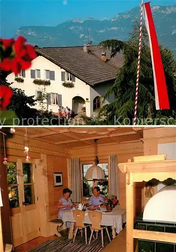 AK / Ansichtskarte Montan Garni Haus Heinrich Gaststube