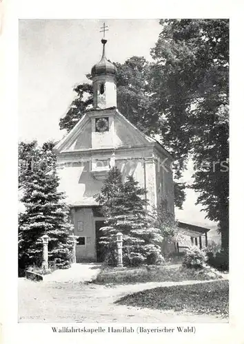 AK / Ansichtskarte Handlab Wallfahrtskirche Kat. Iggensbach