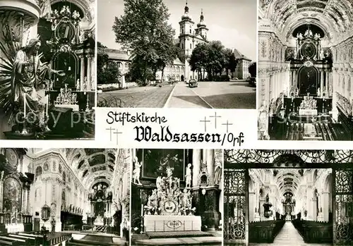 AK / Ansichtskarte Waldsassen Stiftskirche  Kat. Waldsassen