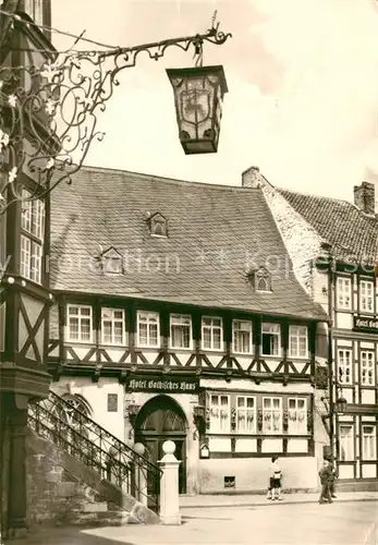 AK / Ansichtskarte Wernigerode Harz HO Hotel Gothisches Haus Kat. Wernigerode
