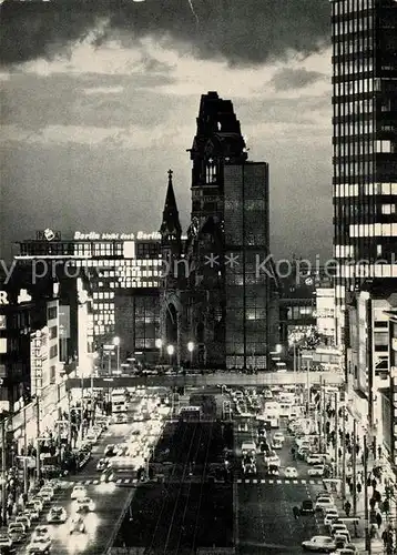 AK / Ansichtskarte Charlottenburg Gedaechtniskirche Tauentzienstrasse Europa Center Kat. Berlin