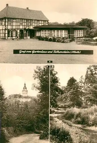 AK / Ansichtskarte Falkenstein Vogtland HOG Gartenhaus Burg Selkemuehle Kat. Falkenstein Vogtland