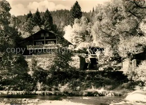 AK / Ansichtskarte Schwarzburg Thueringer Wald HO Gaststaete Schweizerhaus Kat. Schwarzburg