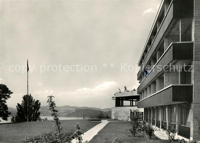 AK / Ansichtskarte Walchwil Erholungsheim St Elisabeth mit Blick auf