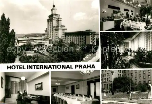 AK / Ansichtskarte Praha Prahy Prague Hotel International  Kat. Praha