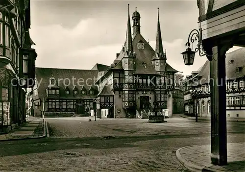 AK / Ansichtskarte Wernigerode Harz Rathaus Kat. Wernigerode