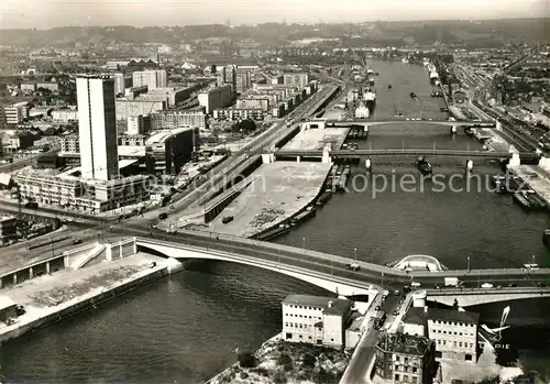 AK / Ansichtskarte Rouen Fliegeraufnahme Kat. Rouen