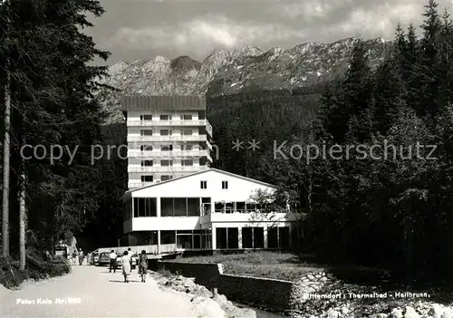 AK / Ansichtskarte Mitterndorf Bad Thermalbad Heilbrunn Kat. Bad Mitterndorf Salzkammergut