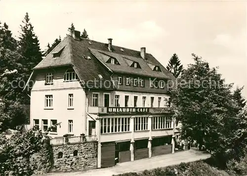 AK / Ansichtskarte Oberbaerenburg Baerenburg Urlauber Cafe