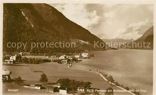 AK / Ansichtskarte Pertisau Achensee Panorama Kat. Eben am Achensee