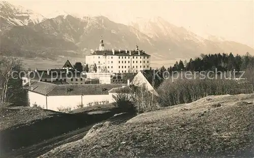 AK / Ansichtskarte Amras Tirol Schloss Alpenblick Kat. Innsbruck