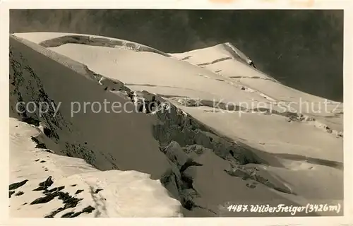 AK / Ansichtskarte Wilder Freiger Gebirgspanorama Stubaier Alpen Kat. Neustift im Stubaital