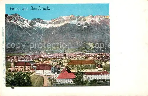 AK / Ansichtskarte Innsbruck Stadtpanorama Kat. Innsbruck