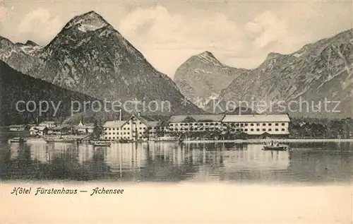 AK / Ansichtskarte Achensee Hotel Fuerstenhaus Alpen Kat. Eben am Achensee