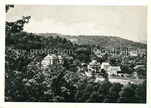 AK / Ansichtskarte Oberdachstetten Genesungshaus Waldheim Kat. Oberdachstetten