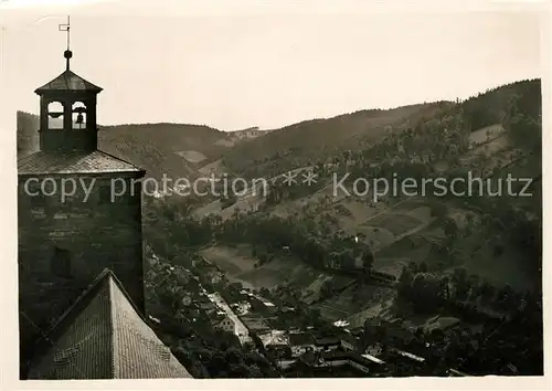AK / Ansichtskarte Plassenburg Blick ins Tal Kat. Kulmbach