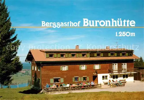 AK / Ansichtskarte Wertach Berggasthof Buronhuette Kat. Wertach