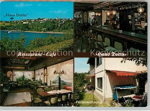 AK / Ansichtskarte Langscheid Sorpesee Restaurant Cafe Haus Dorin Gaststube Bar Ferienwohnung Kat. Sundern (Sauerland)