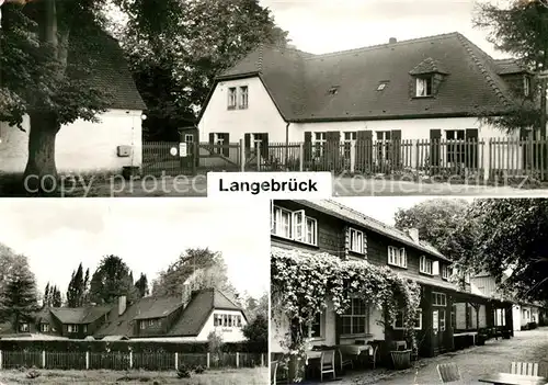 AK / Ansichtskarte Langebrueck HO Gaststaette Hofewiese Kat. Dresden