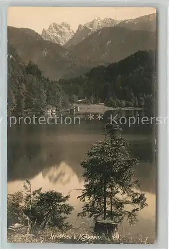AK / Ansichtskarte Kufstein Tirol Hechtsee Alpen Kat. Kufstein