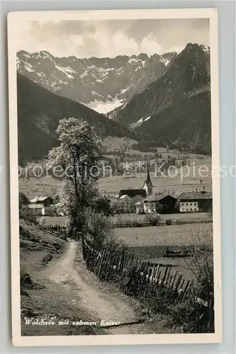 AK / Ansichtskarte Walchsee Tirol Landschaftspanorama mit zahmem Kaiser Kaisergebirge Kat. Walchsee