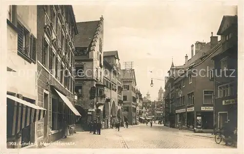 AK / Ansichtskarte Lindau Bodensee Maximilianstrasse Kat. Lindau (Bodensee)