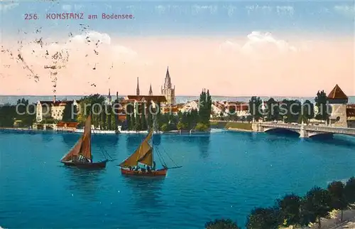 AK / Ansichtskarte Konstanz Bodensee Panorama Kat. Konstanz