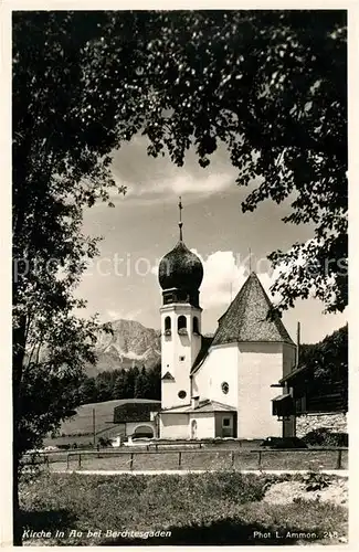 AK / Ansichtskarte Au Berchtesgaden Kirche  Kat. Berchtesgaden