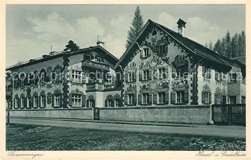 AK / Ansichtskarte Oberammergau Haensel und Gretelheim Kat. Oberammergau