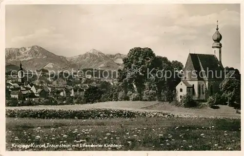 AK / Ansichtskarte Traunstein Oberbayern mit Ettendorfer Kirchlein Kat. Traunstein