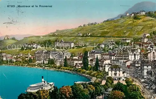 AK / Ansichtskarte Montreux VD et la Rouvenaz Kat. Montreux