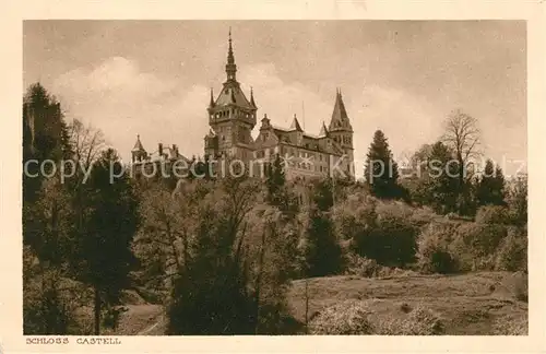 AK / Ansichtskarte Zuerich ZH Schloss Castell
