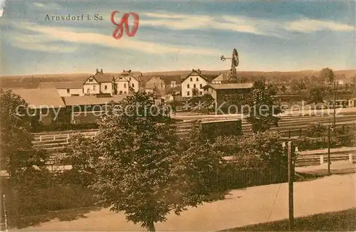 AK / Ansichtskarte Arnsdorf Dresden Bahnhof Kat. Arnsdorf