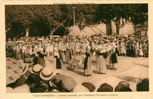 AK / Ansichtskarte Avignon Vaucluse Une Fete Provencale Les Cordelles Kat. Avignon