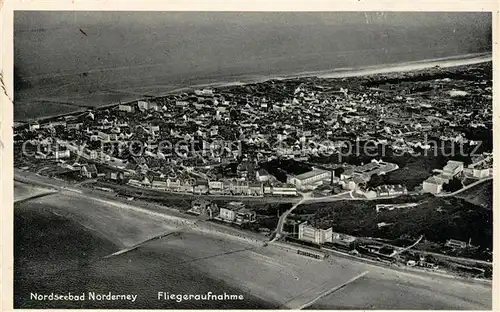 AK / Ansichtskarte Norderney Nordseebad Fliegeraufnahme Kat. Norderney