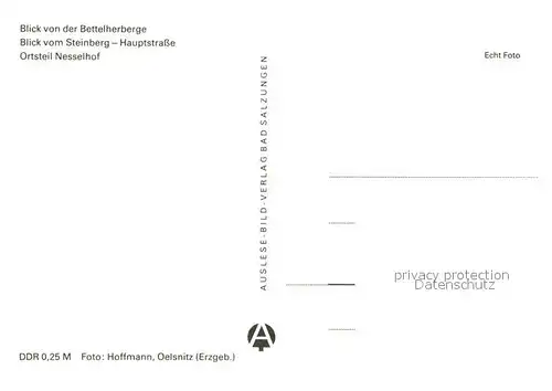 AK / Ansichtskarte Schnellbach Floh Seligenthal Panoramen Nesselhof Kat. Floh Seligenthal